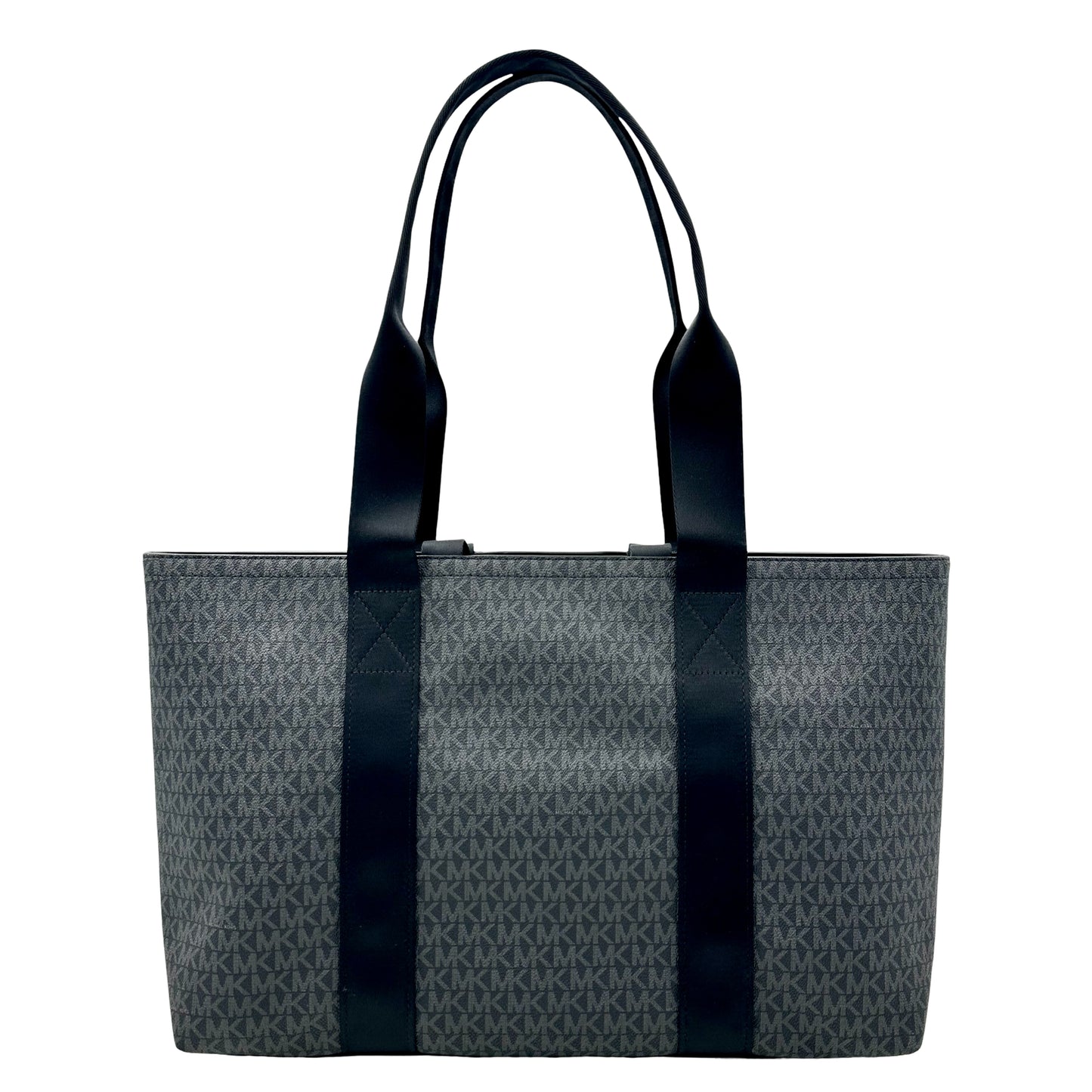 Michael Kors Outlet Cooper Signature Logo Tote Bag - Black