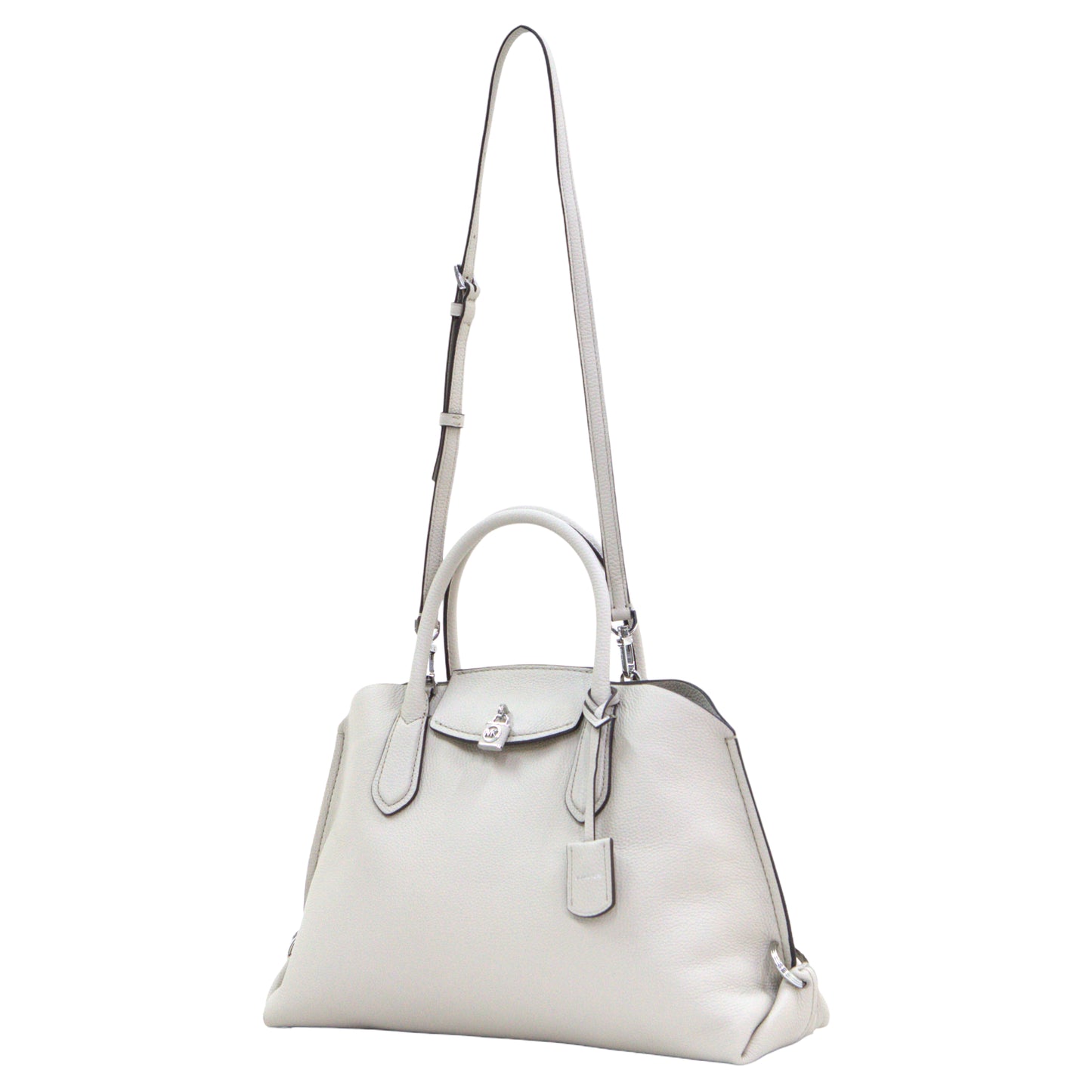 Michael Kors Sandra Large Satchel Bag - Light Sand