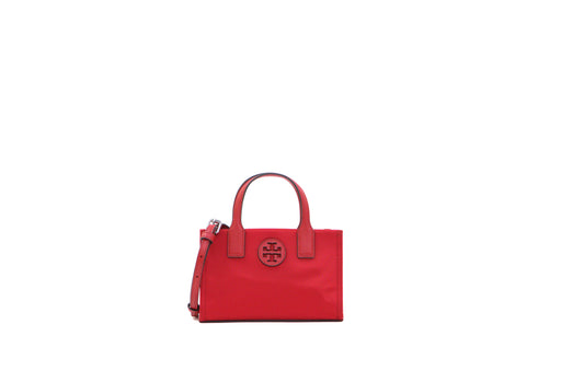 Tory Burch Ella Nylon Mini Tote - Brilliant Red