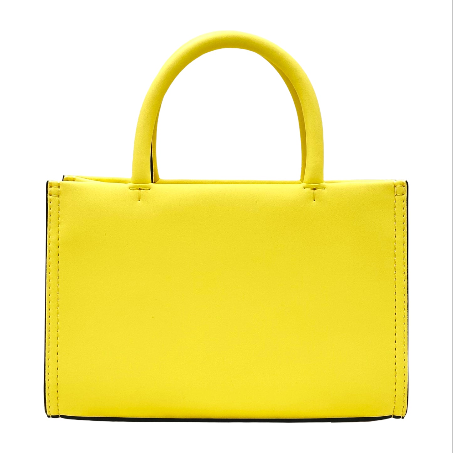 Tory Burch Ella Bio Mini Tote Crossbody Bag- Vintage Lemon