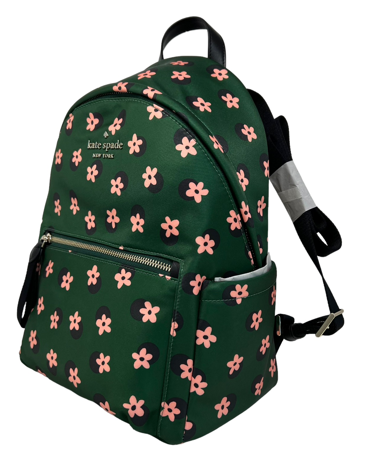 Kate Spade Chelsea Medium The Little Better Nylon Backpack Floral Green Multi