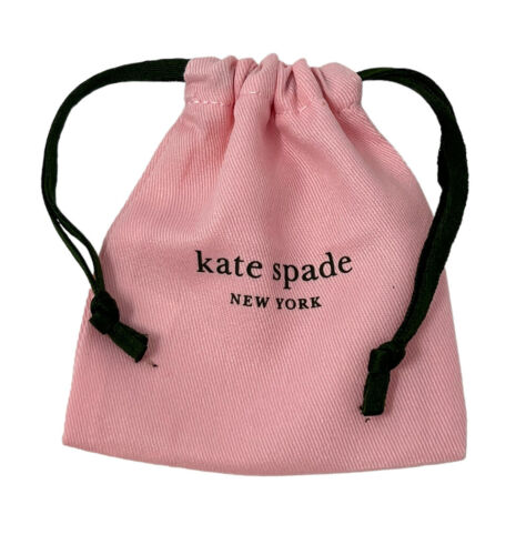 Kate Spade Gold Plated SPOT THE SPADE Pave' Halo Round Stud Earrings O0RU2605