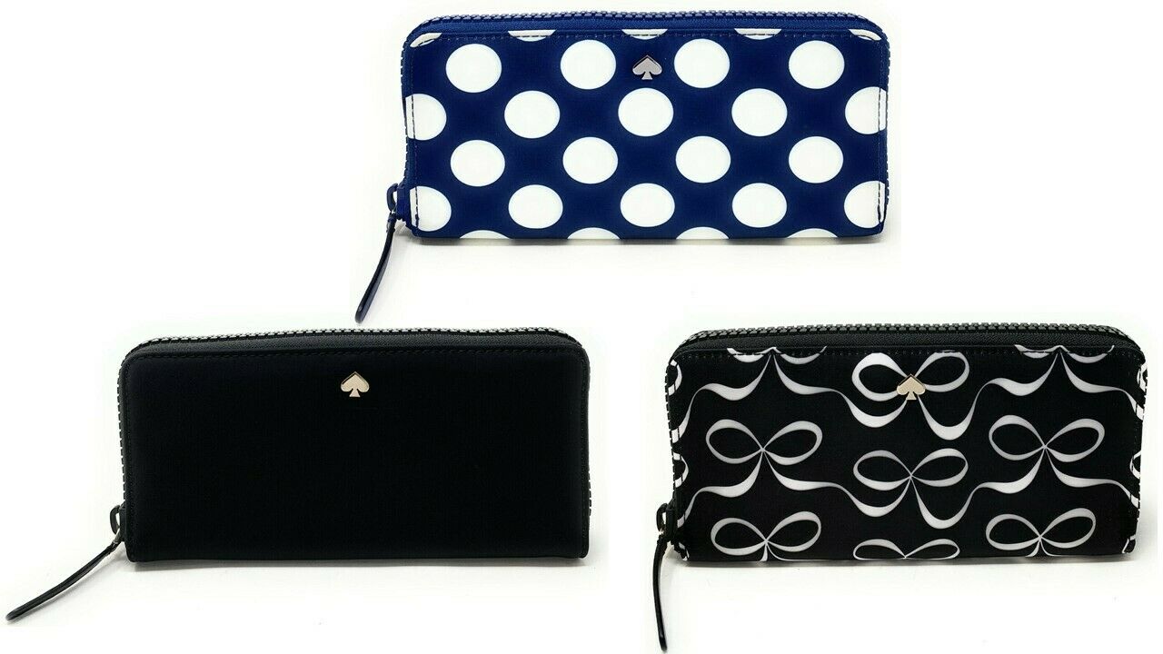 Kate Spade Jae Continental Zip Around Wallet WLRU5931 WLR00372 WLR00204 $229