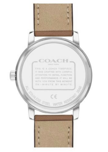 Coach Grand Women´s Watch 36MM Brown Band 14503845 $180