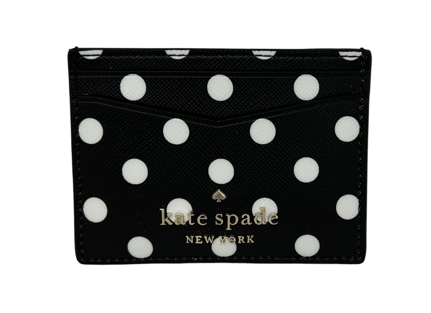 Kate Spade Cheers Charmning Dot Printed Cardholder And Keyfob Boxed Set K9577