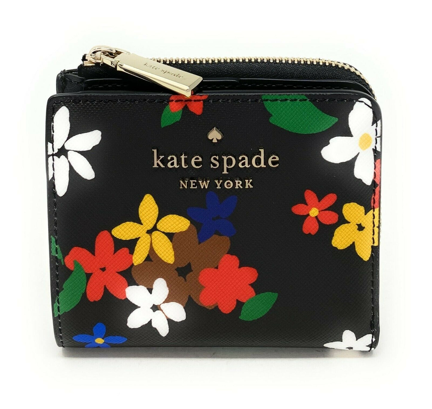 Kate Spade Jackson Staci Small No Window L-Zip Bifold Wallet WLRU5471