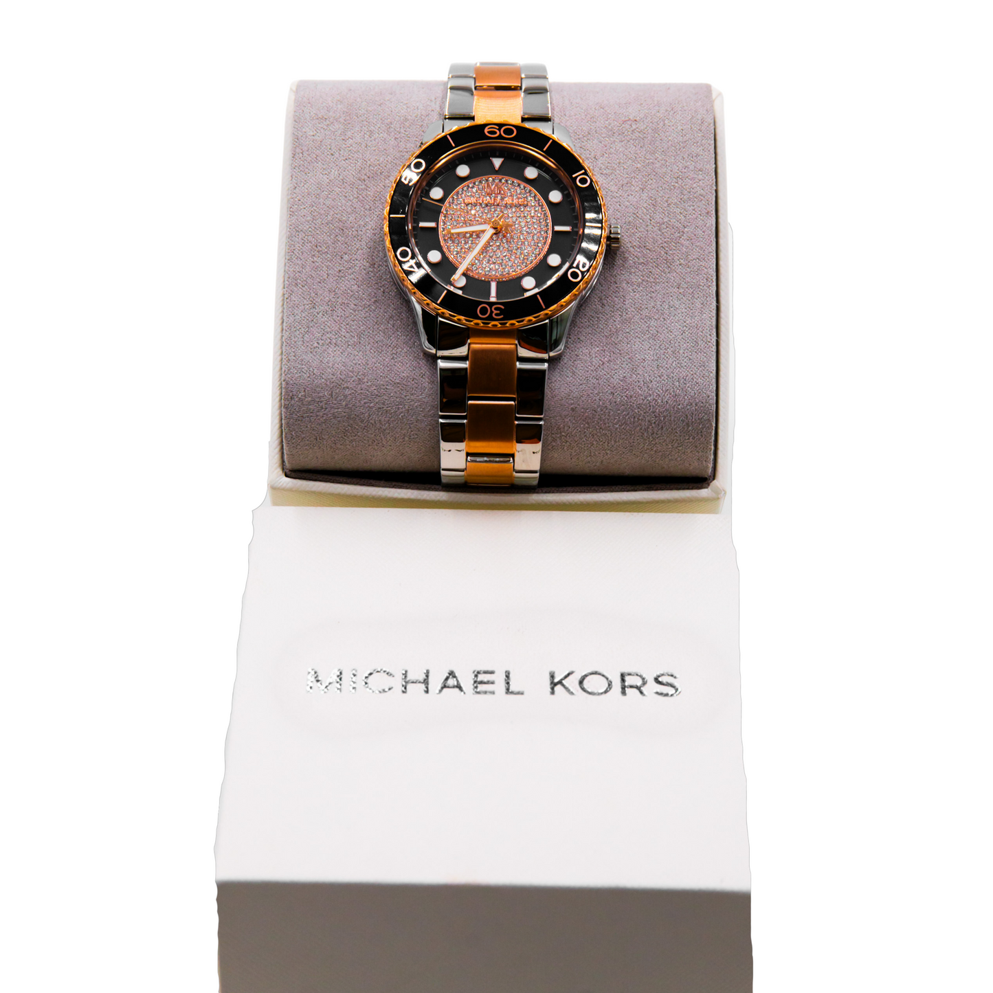 Michael Kors Runway Quartz Black Dial Ladies Watch MK6960
