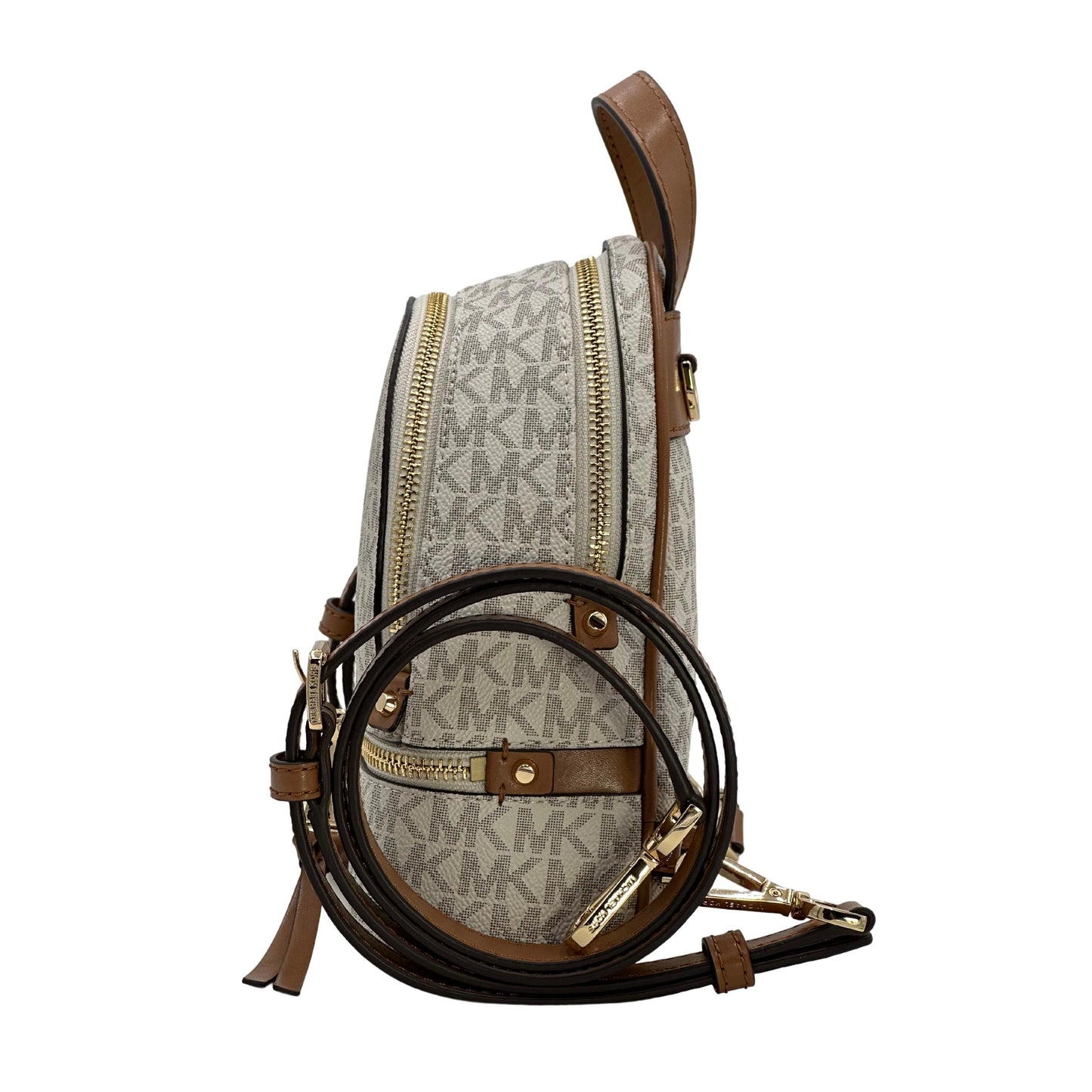 Michael Kors Rhea Zip Backpack - Beige 190864487632