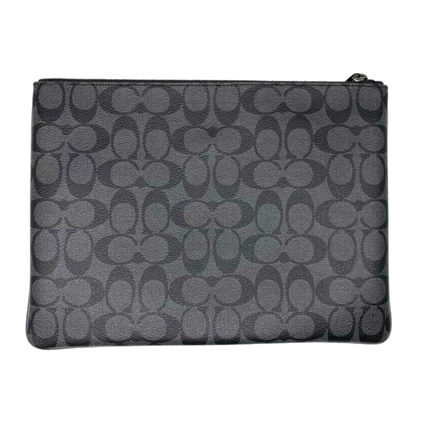 Coach x Star Wars Large Pouch Black Charcoal Signature Bag -F88119