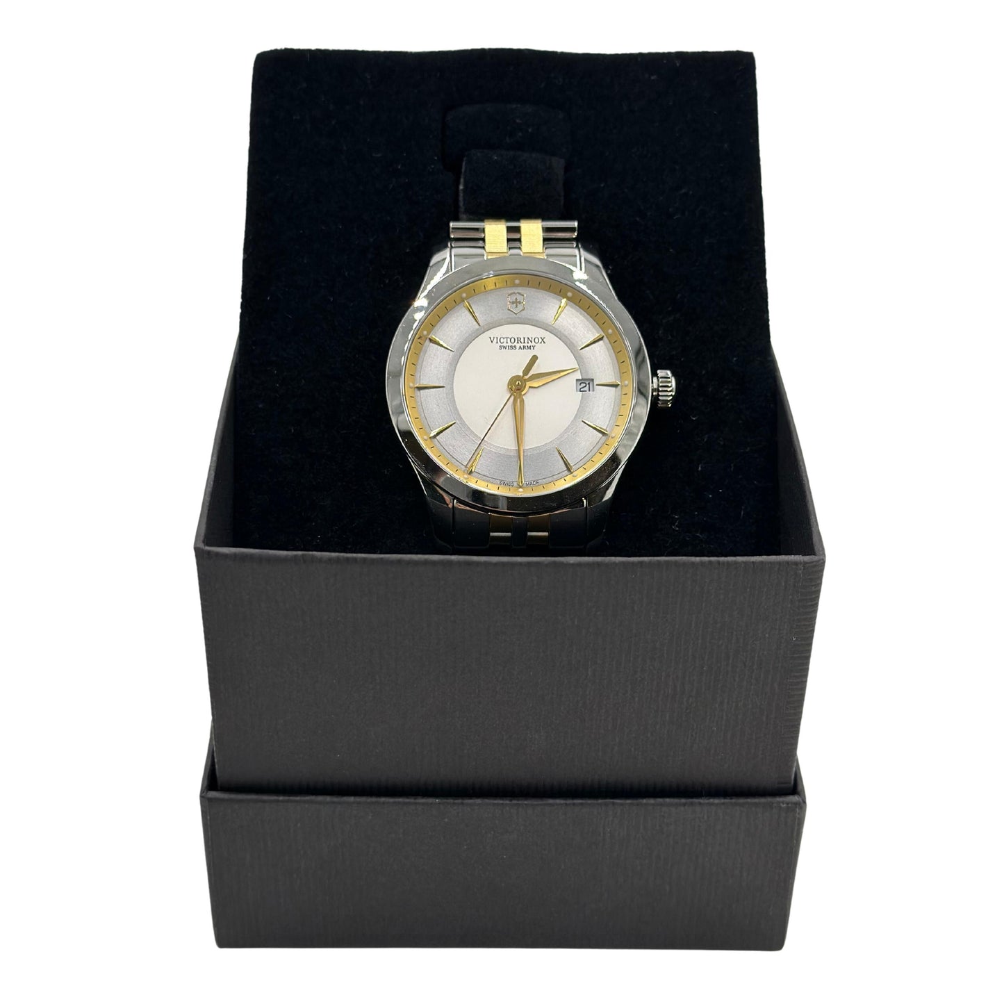 Victorinox Men's Alliance Swiss Army Watch Two-tone 40mm 241803