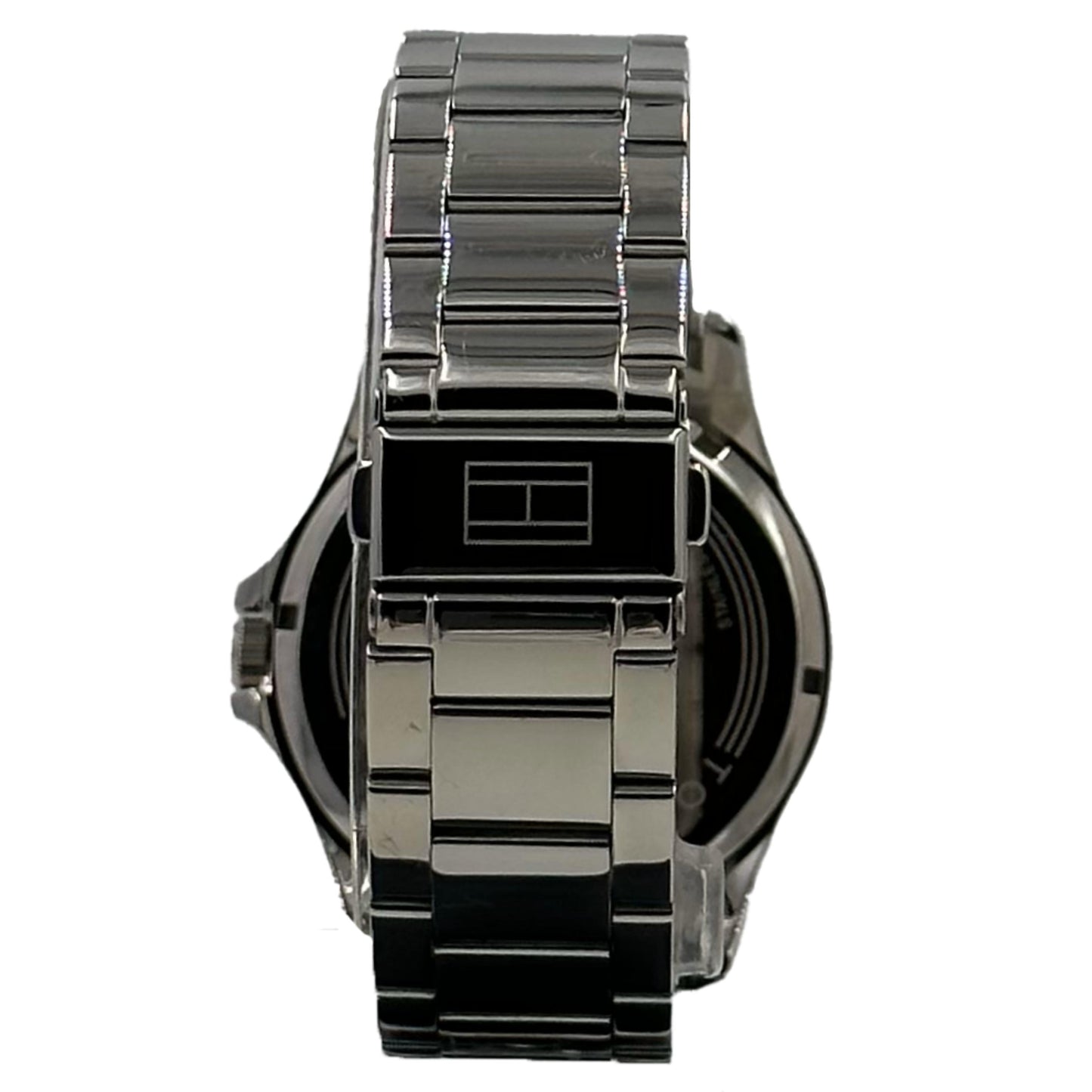 Tommy Hilfiger Men's Black Dial Stainless Steel Watch - 1791460