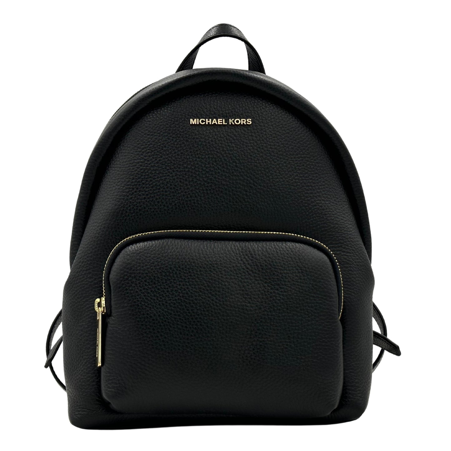 Michael Kors Erin Medium Pebbled Leather Backpack - Black 194900722299