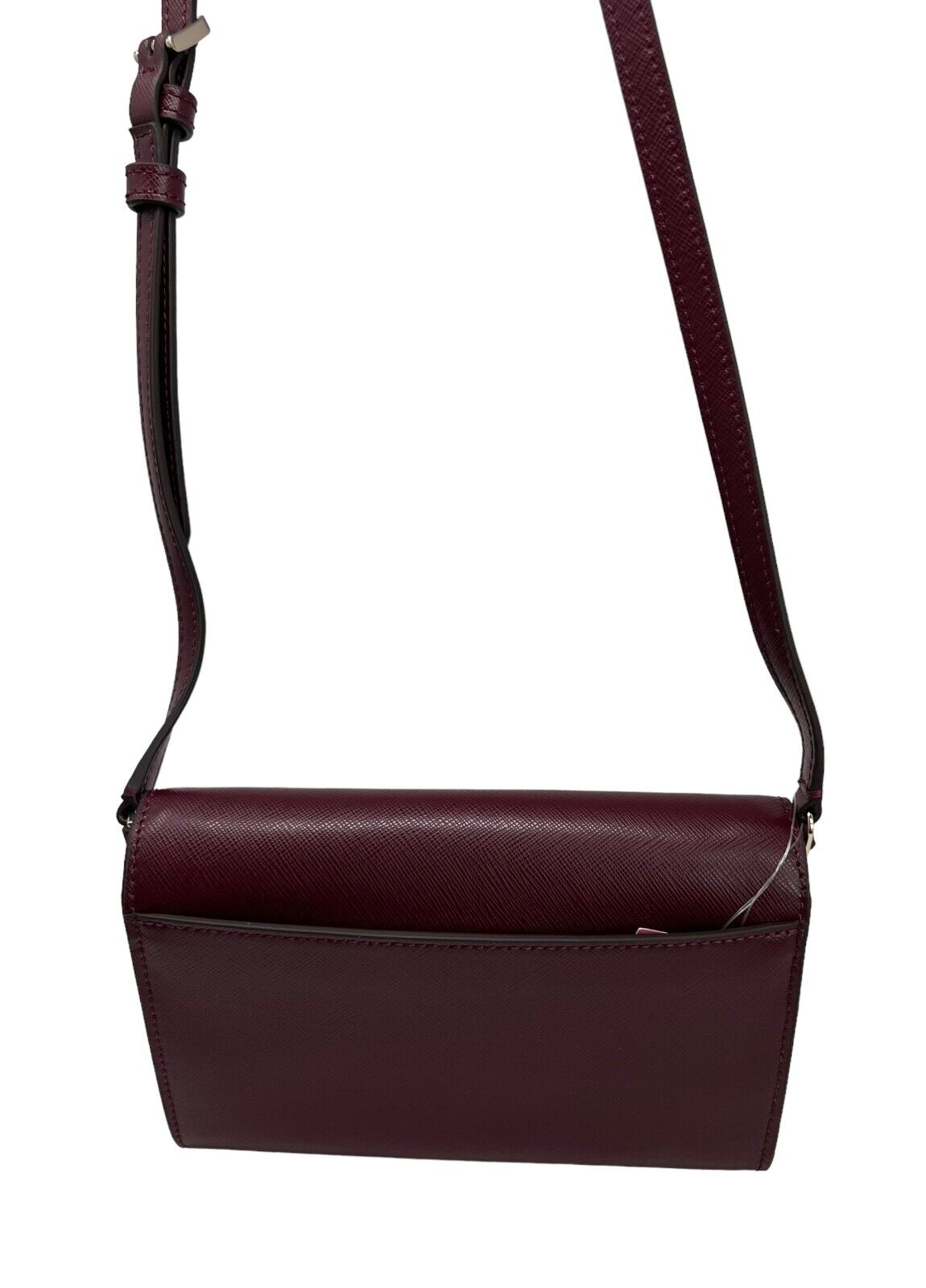 Kate Spade Perry Saffiano Leather Deep Berry Crossbody Bag K8709 $239