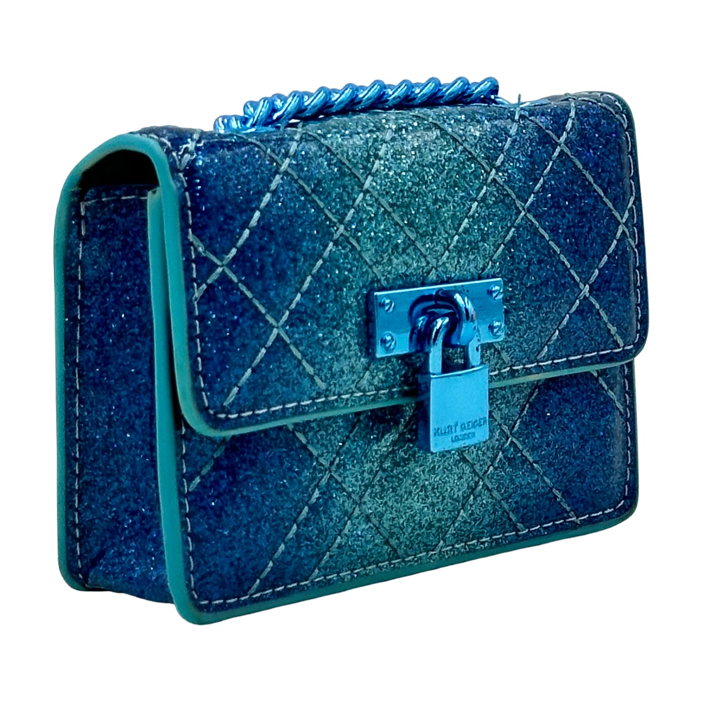 Kurt Geiger London Micro Brixton Crossbody Bag - Blue