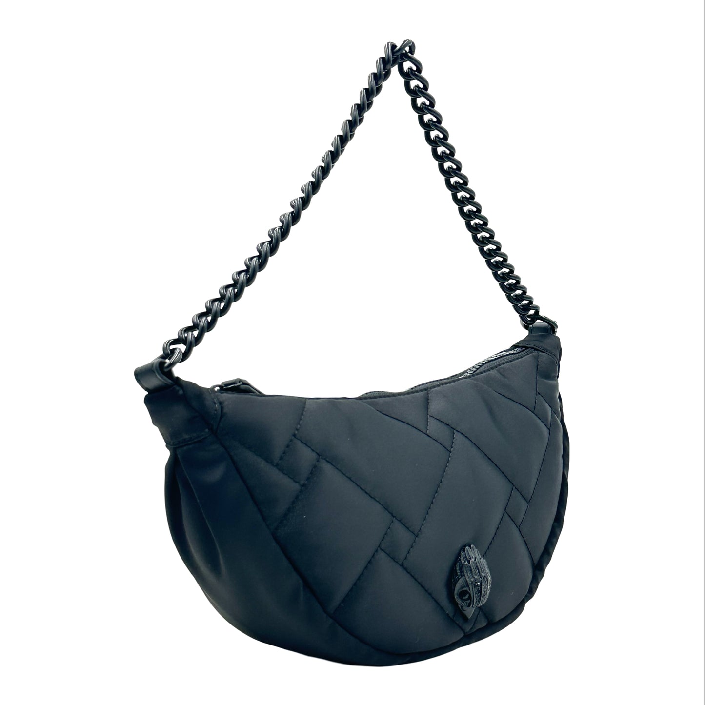 Kurt Geiger Recycled Moon Crossbody Drench - Black