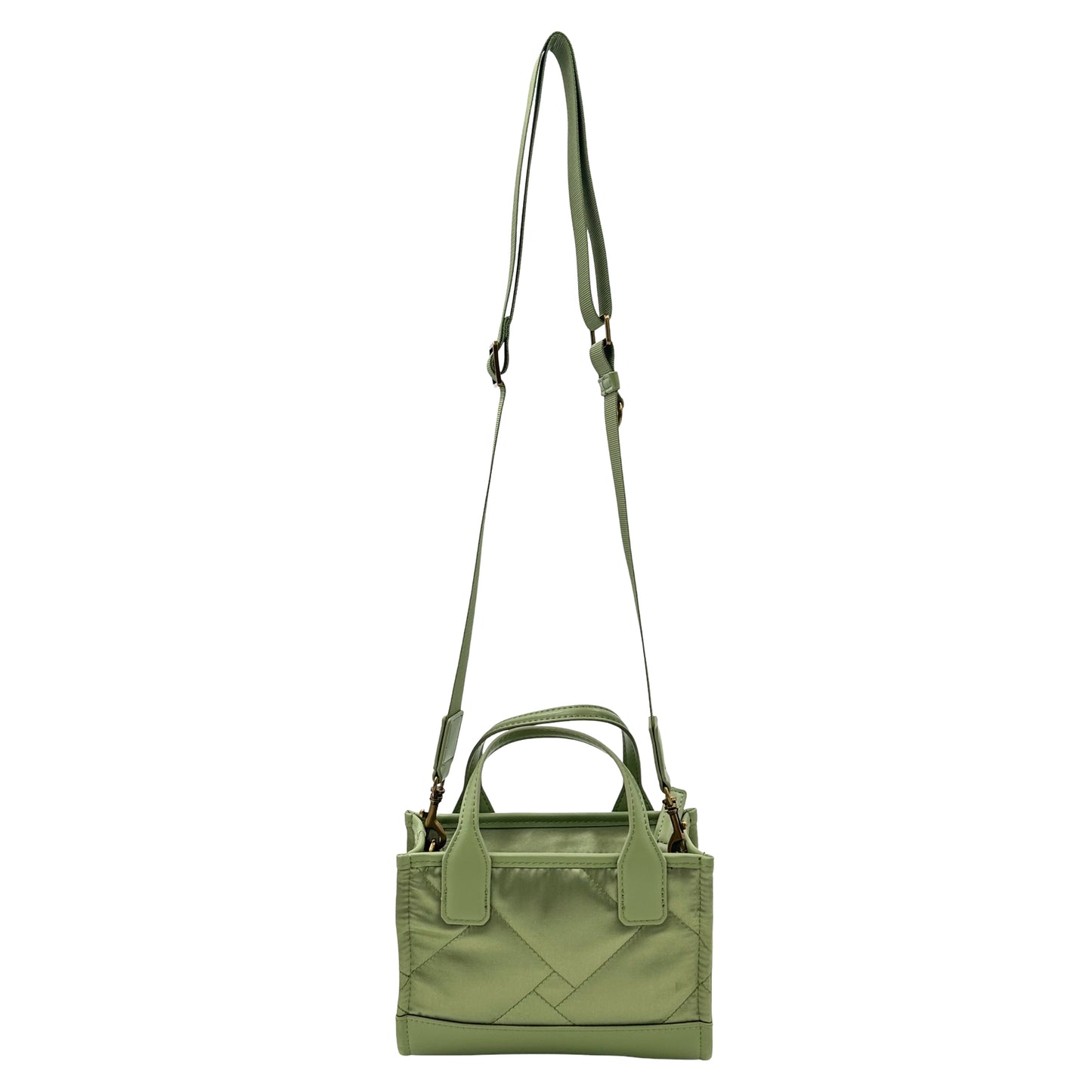 Kurt Geiger London Extra Small Square Shopper Tote - Open Green