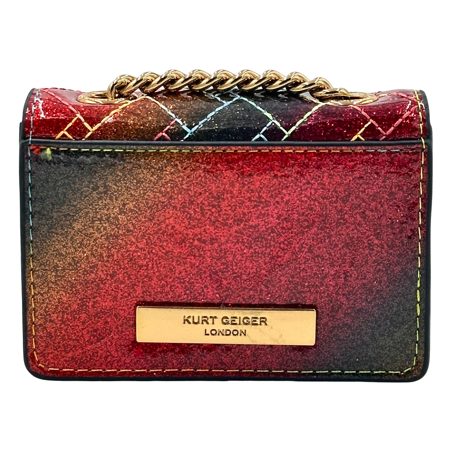 Kurt Geiger Kensington Micro Crossbody Bag - Red Multi
