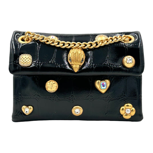 Kurt Geiger London Mini Kensington Gems Crossbody - Black