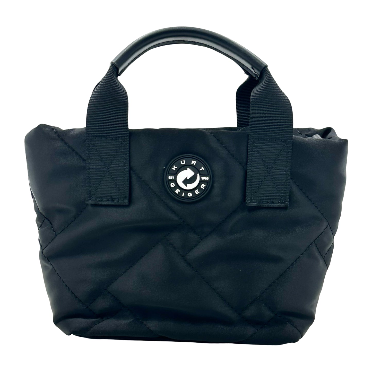 Kurt Geiger Extra Small Nylon Shopper Tote - Black