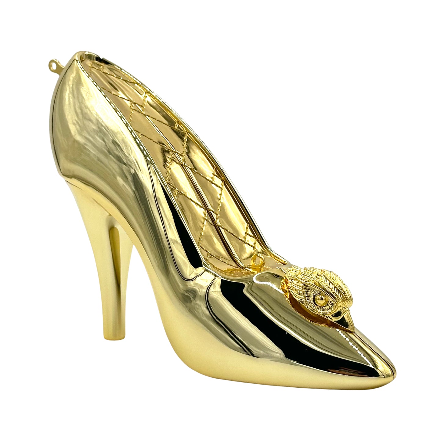 Kurt Geiger London Belgravia Shoe Clutch Crossbody - Gold