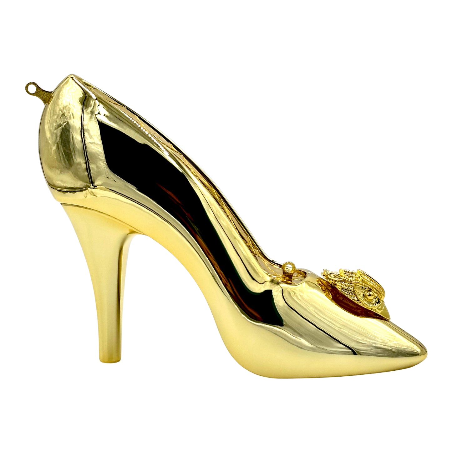 Kurt Geiger London Belgravia Shoe Clutch Crossbody - Gold
