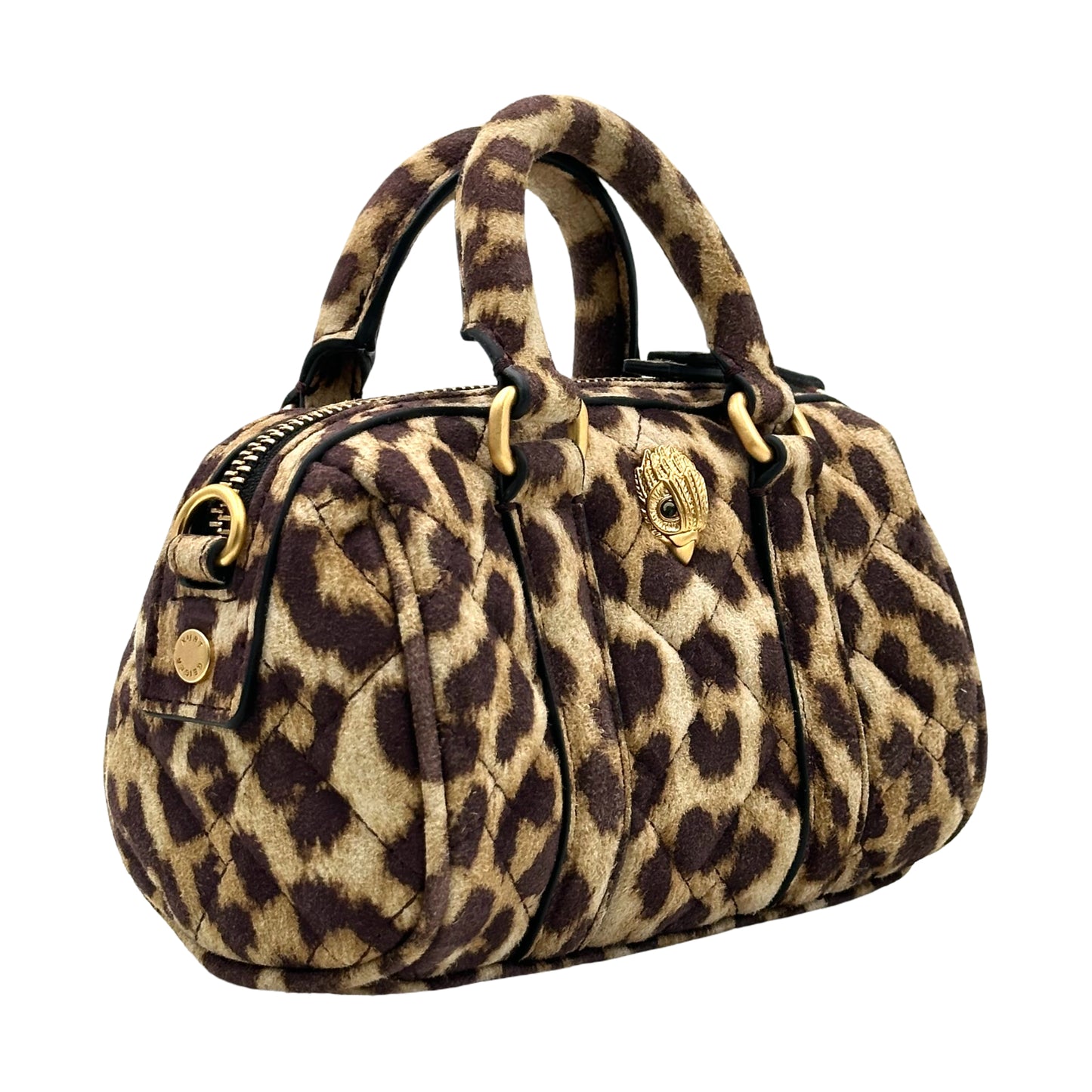 Kurt Geiger London Extra Small Kensington Boston Bag - Brown Multi