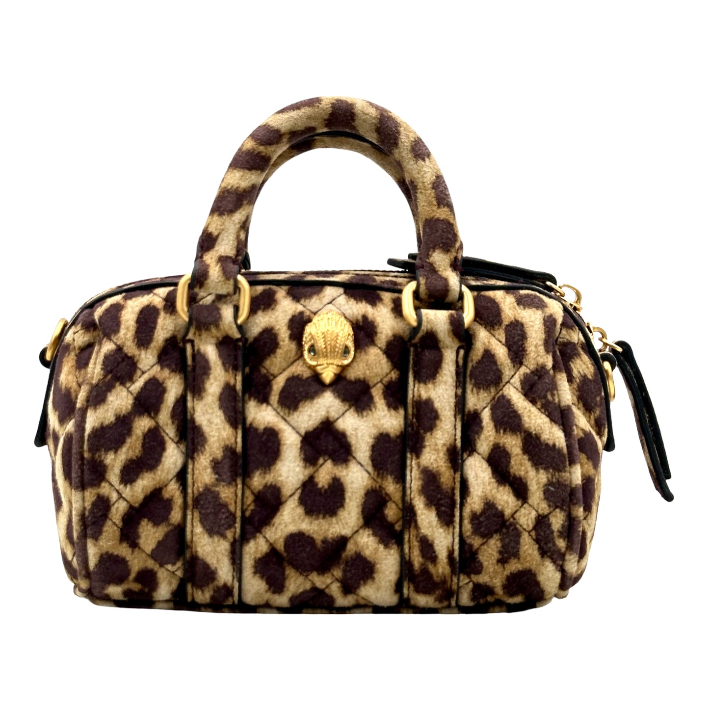 Kurt Geiger London Extra Small Kensington Boston Bag - Brown Multi