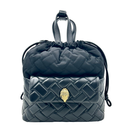 Kurt Geiger Kensington String Backpack-Black