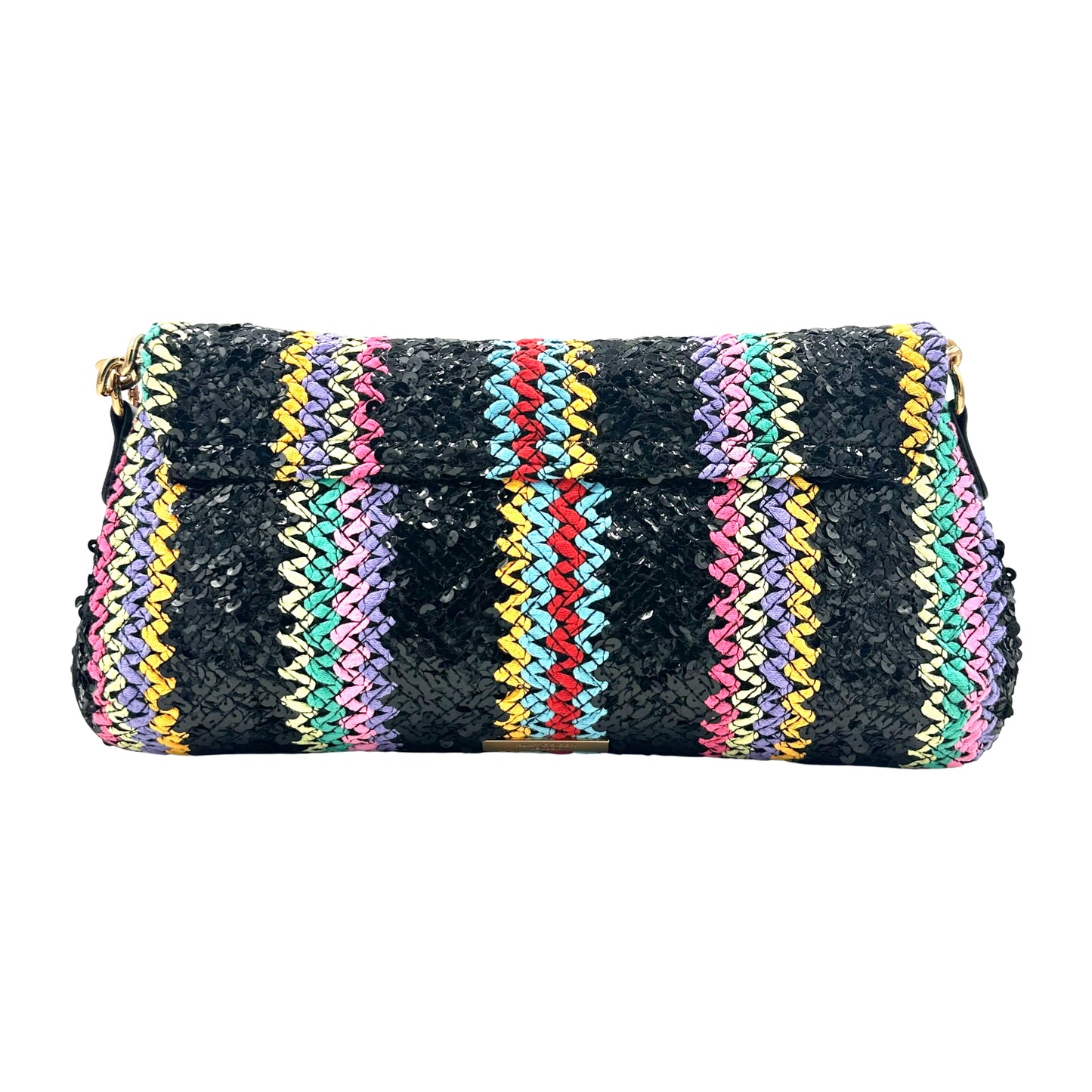 Kurt geiger London Long Kensington Convertible Crossbody Shoulder Bag - Black Multi