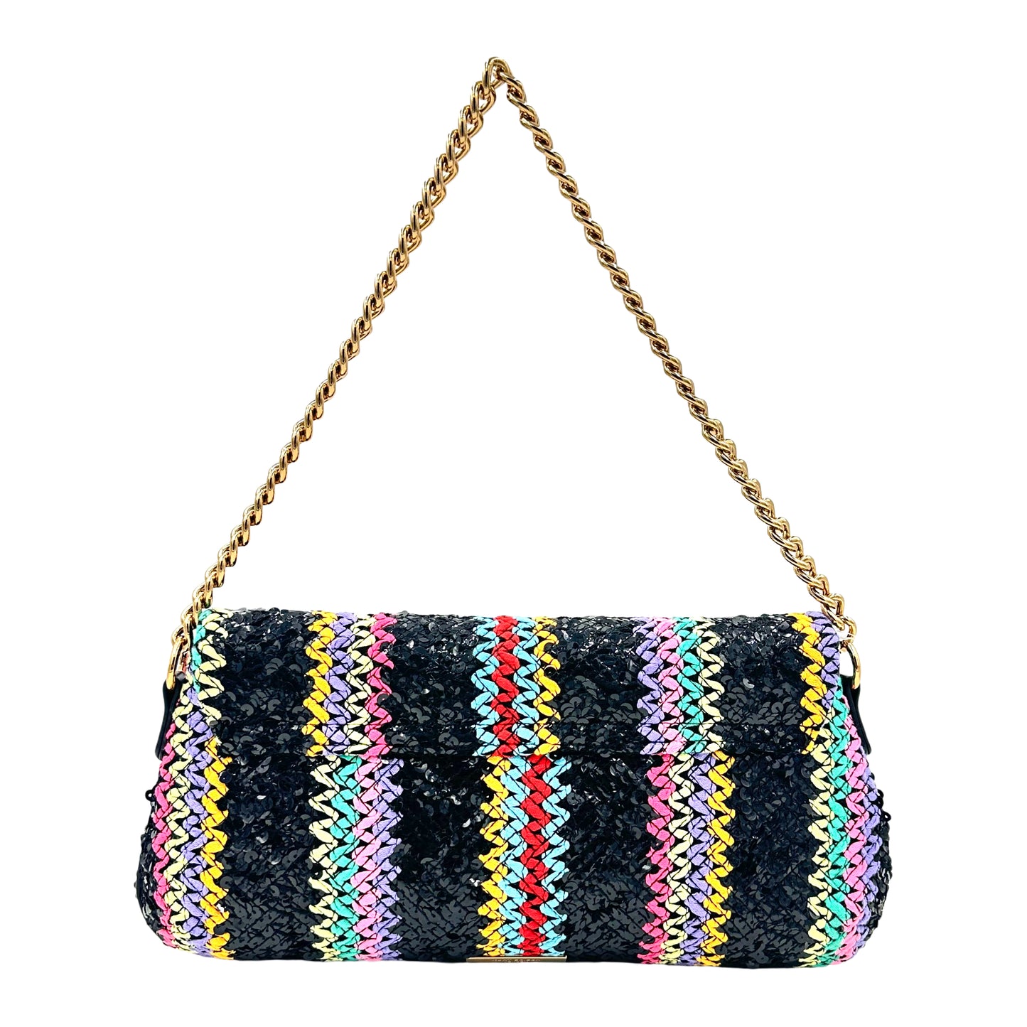 Kurt geiger London Long Kensington Convertible Crossbody Shoulder Bag - Black Multi