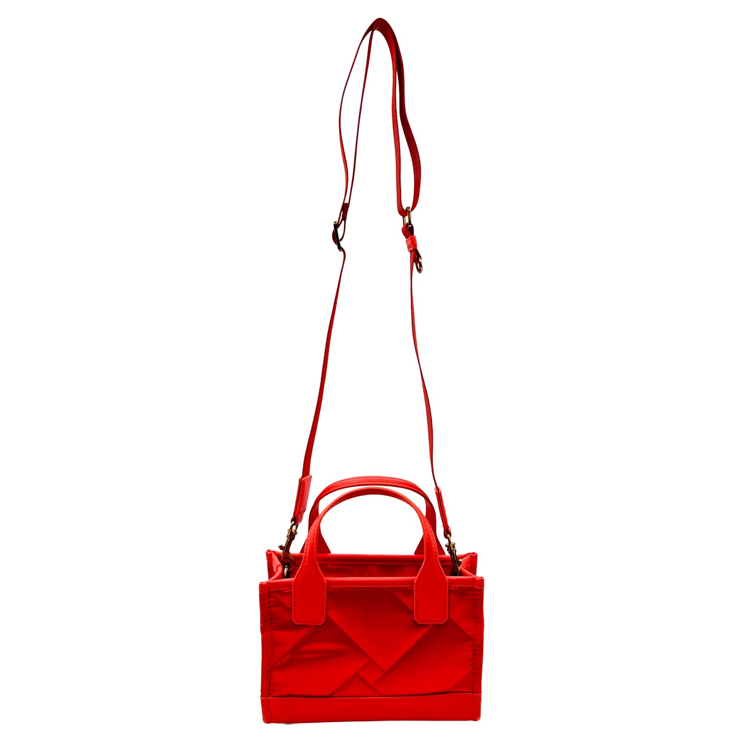 Kurt Geiger London Extra Small Recycled Square Shopper Tote Bag - Salmon