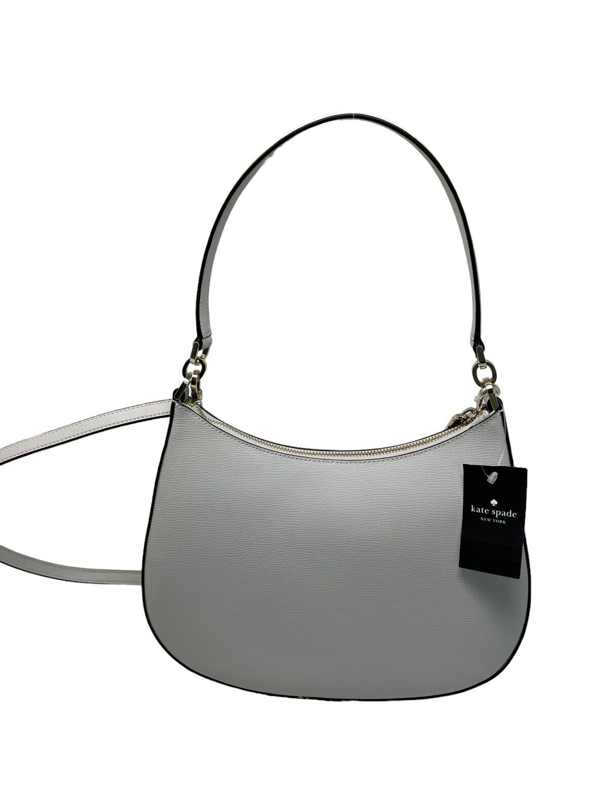Kate Spade Kristi Shoulder Bag Refined Grain Leather Warm Cement KA694 $359