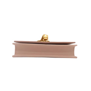 Saint Laurent Kate Tassel Wallet on Chain Pale Pink Leather Crossbody Clutch Bag - www.unoo.com