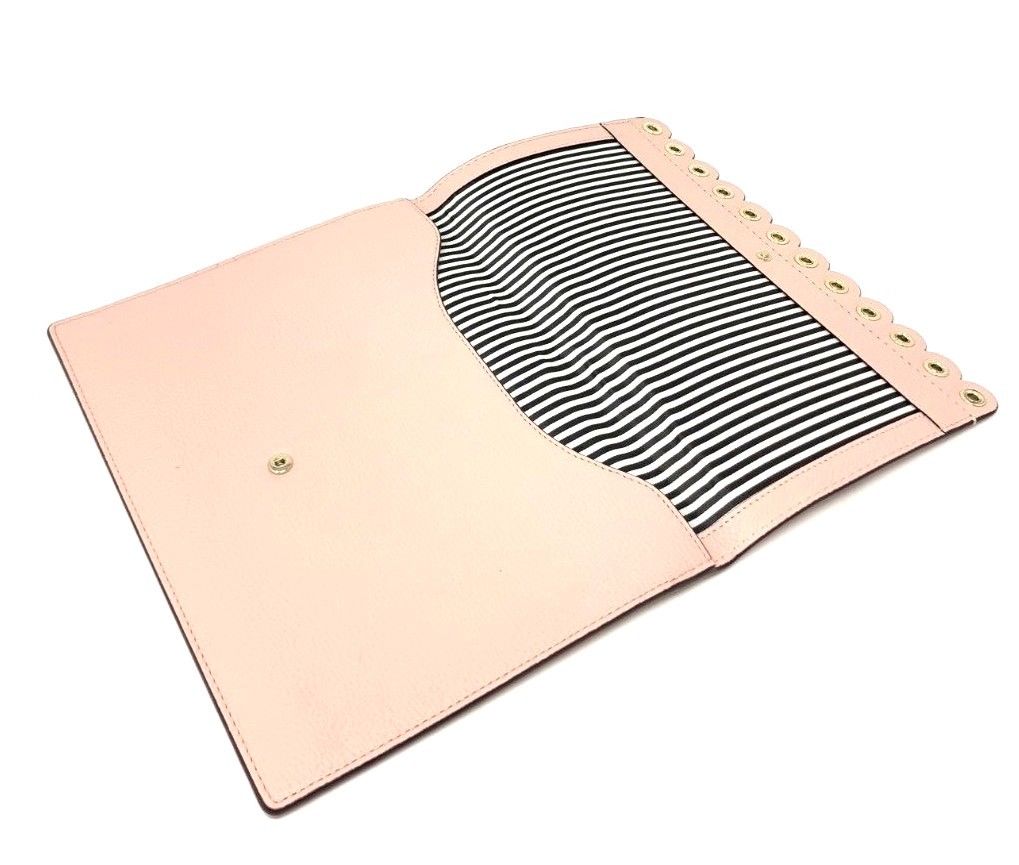Kate Spade Mallo Paloma Road Warm Vellum Envelope Clutch Purse WLRU4987 $169
