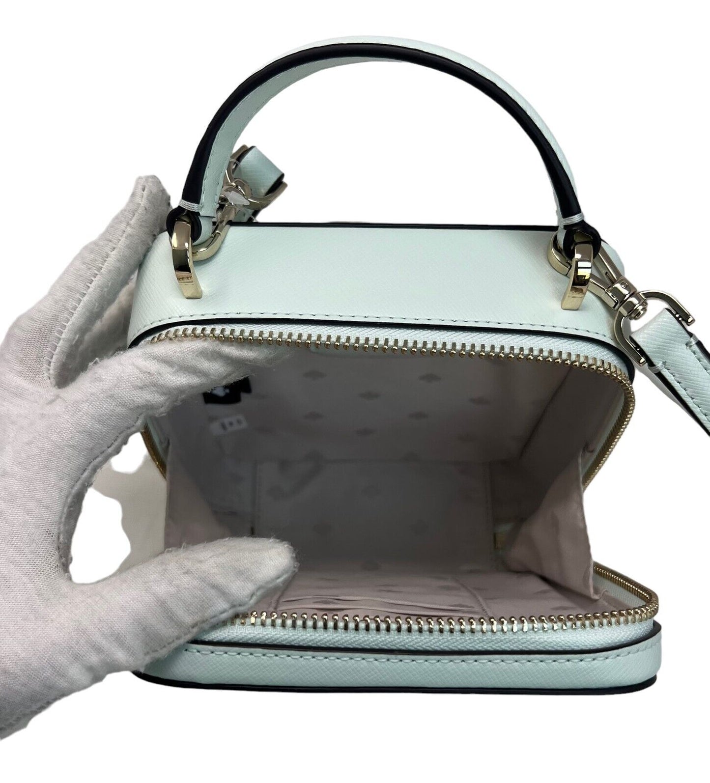 Kate Spade Daisy Vanity Box Saffiano Leather Crossbody Bag WKR00312 $279