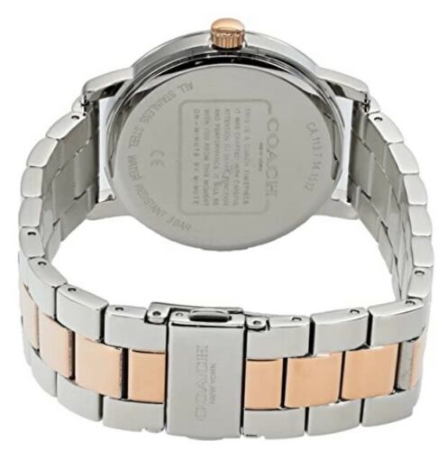 Coach Ladies Grand Carriage Two-Tone Watch 14503738 $195