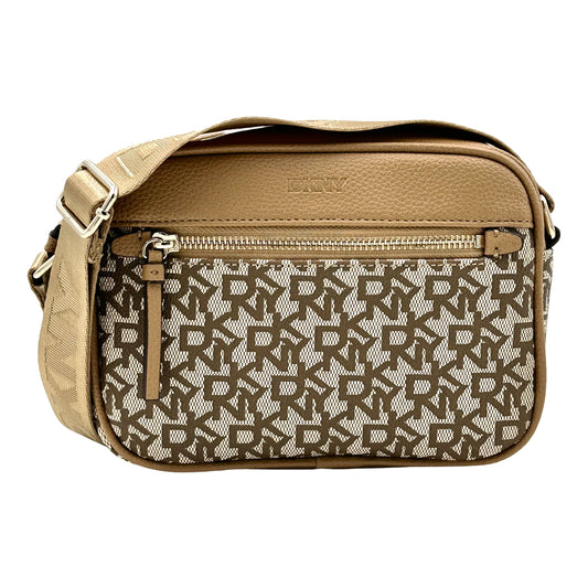 DKNY Zoie Camera Crossbody Bag-Tan