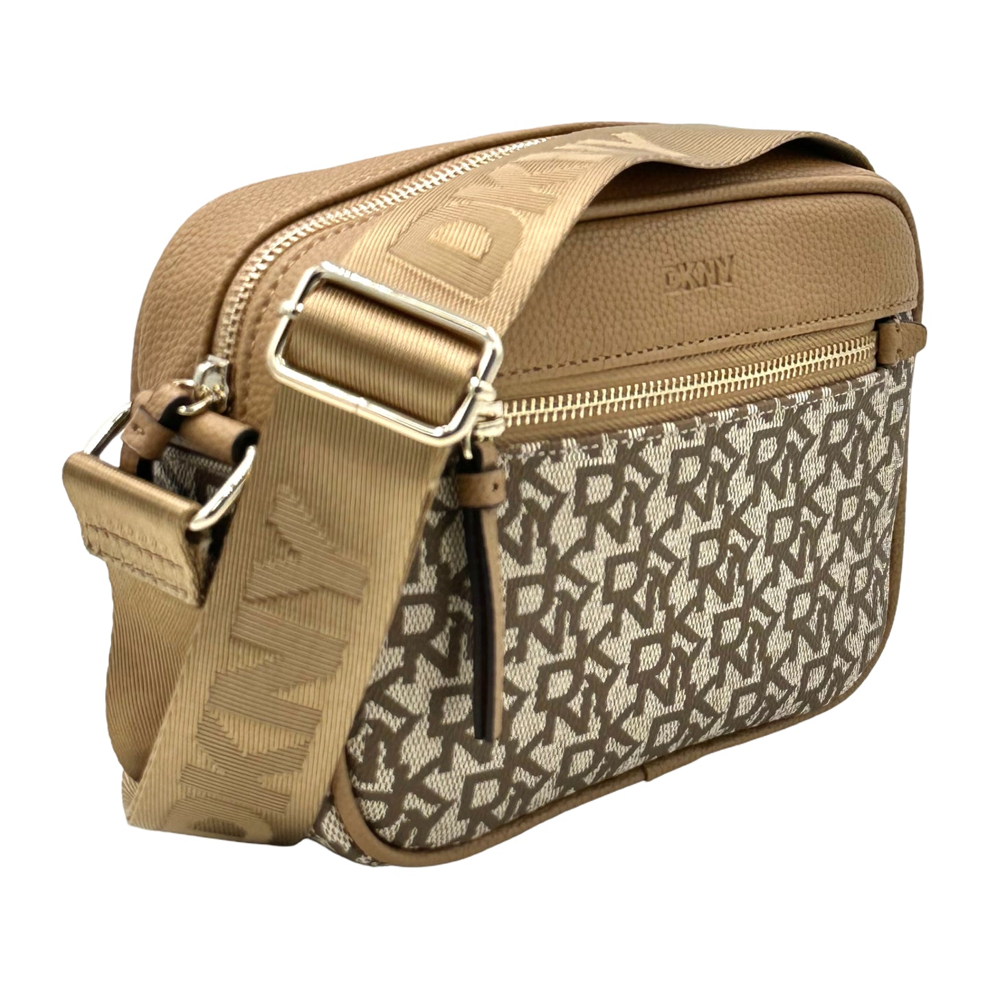 DKNY Zoie Camera Crossbody Bag-Tan