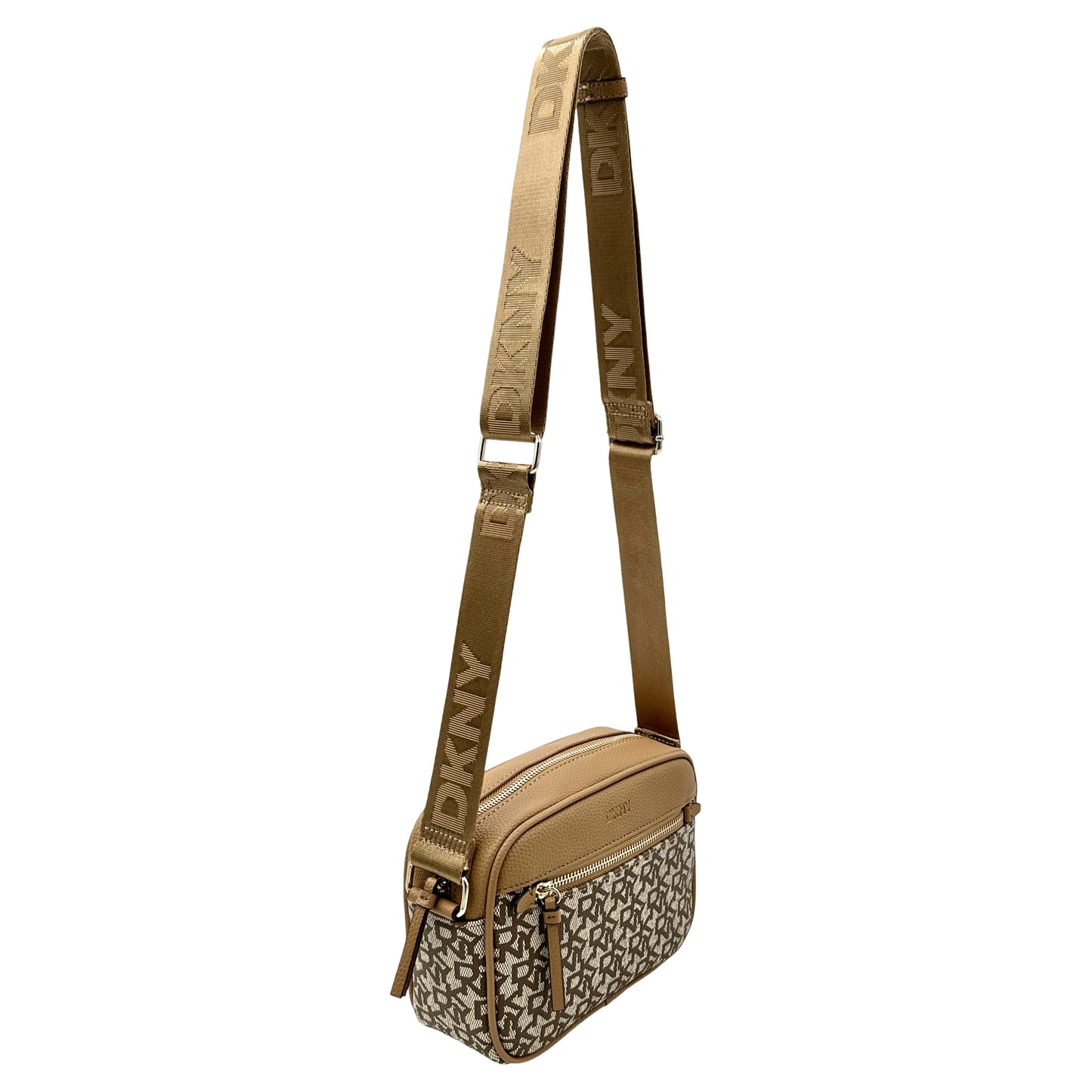 DKNY Zoie Camera Crossbody Bag-Tan