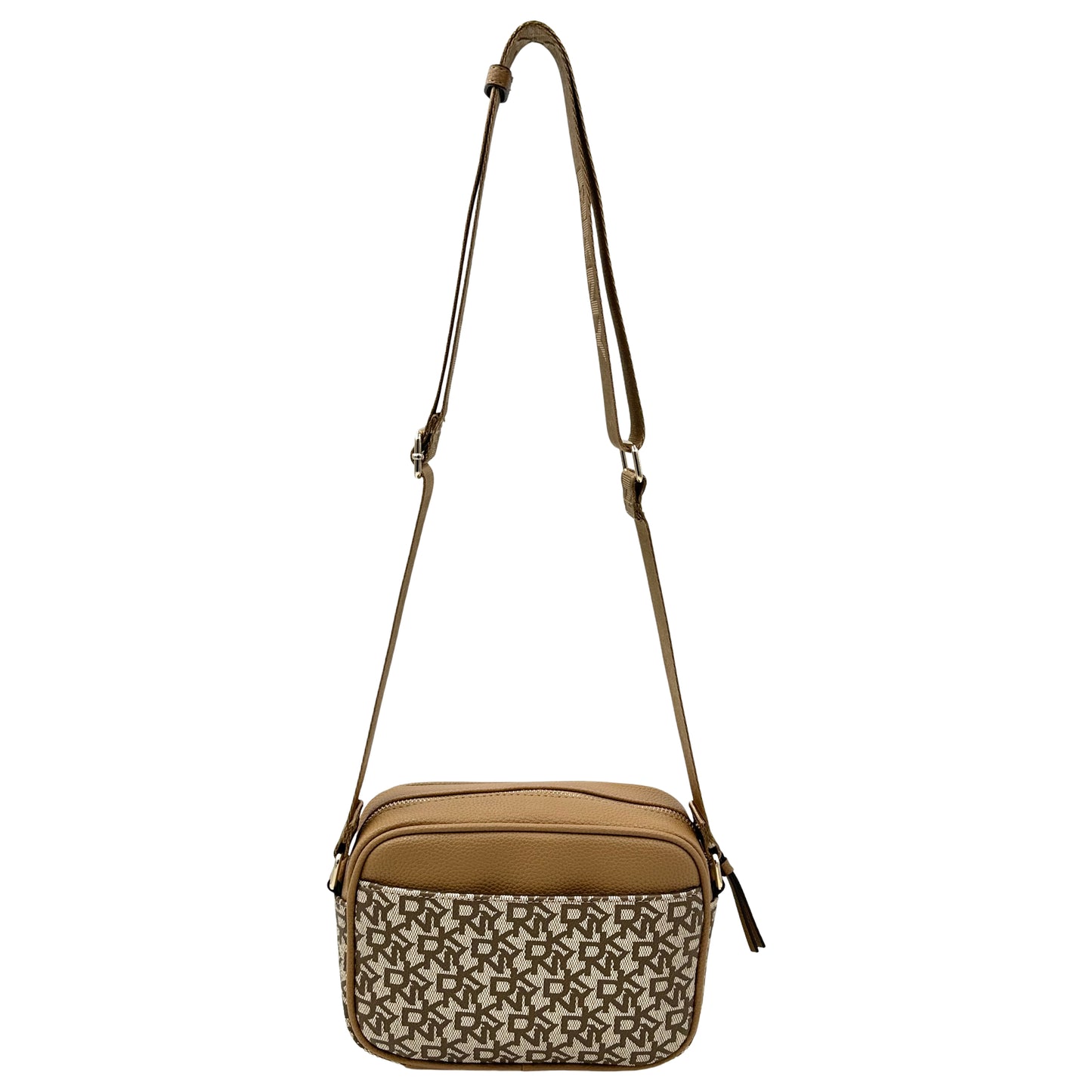 DKNY Zoie Camera Crossbody Bag-Tan