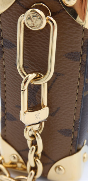 Louis Vuitton Slim Trunk Monogram Canvas Shoulder Crossbody Bag - www.unoo.com
