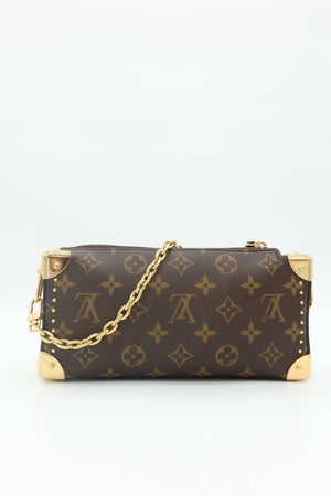 Louis Vuitton Slim Trunk Monogram Canvas Shoulder Crossbody Bag - www.unoo.com