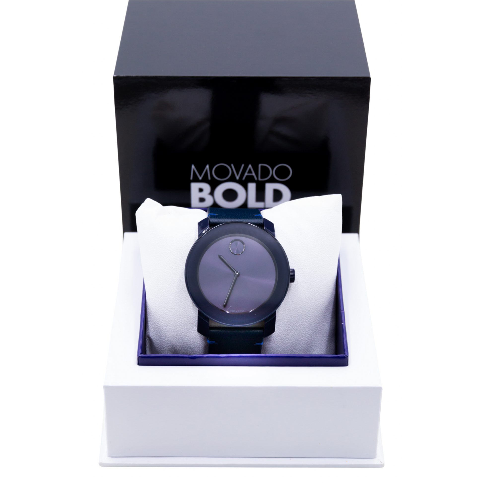 Movado Bold Blue Dial Swiss Quartz Men's Watch 3600370 - 885997196796
