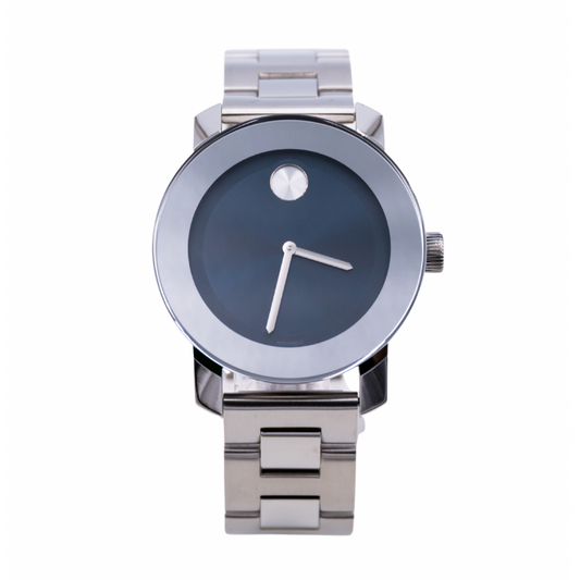 Movado Bold Blue Dial Stainless Steel Ladies Watch 3600396 - 885997197052