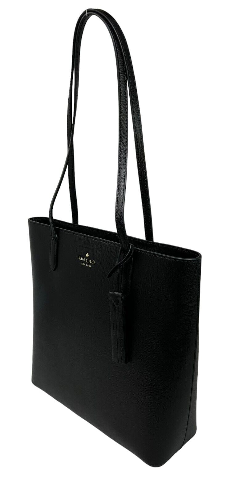 Kate Spade Jana Tote Black Saffiano Leather Handbag K8150 $359