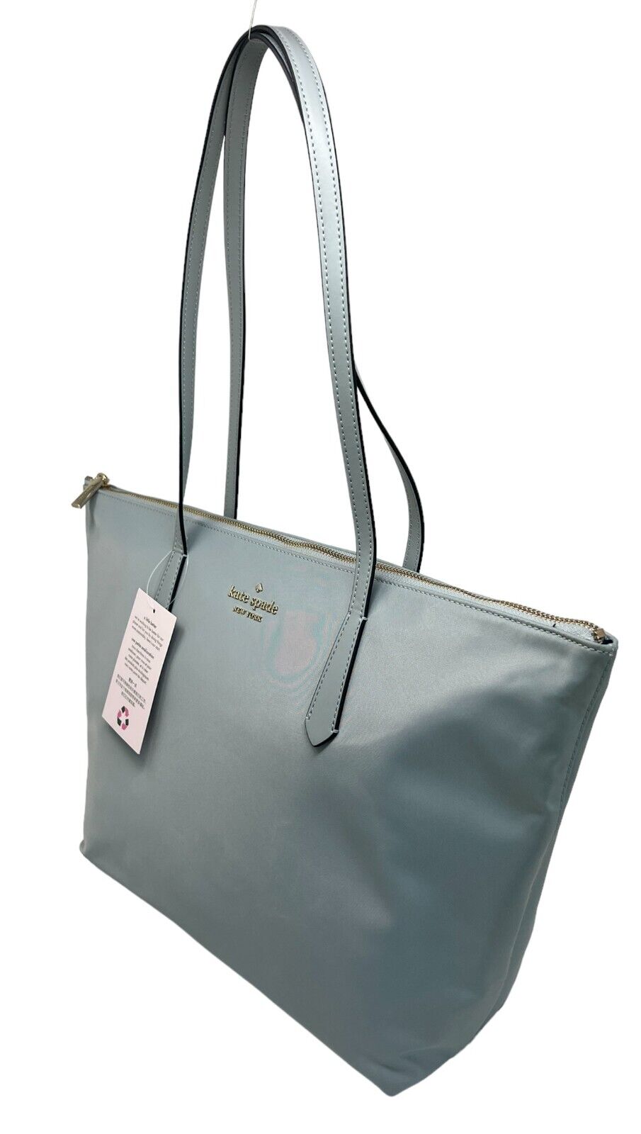 Kate Spade Kitt The Little Better Nylon Large Top Zip Avalon Mis Tote K6031 $299