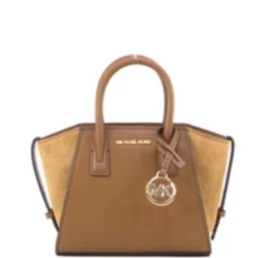 Michael Kors Avril Extra Small Satchel Shoulder Crossbody Bag - Luggage