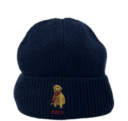 Polo Ralph Lauren Logo Beanie - Blue