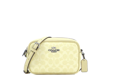 Coach Mini Jamie In Signature Canvas - Hay