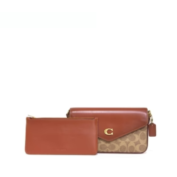 Coach Wyn Crossbody - Tan/Rust